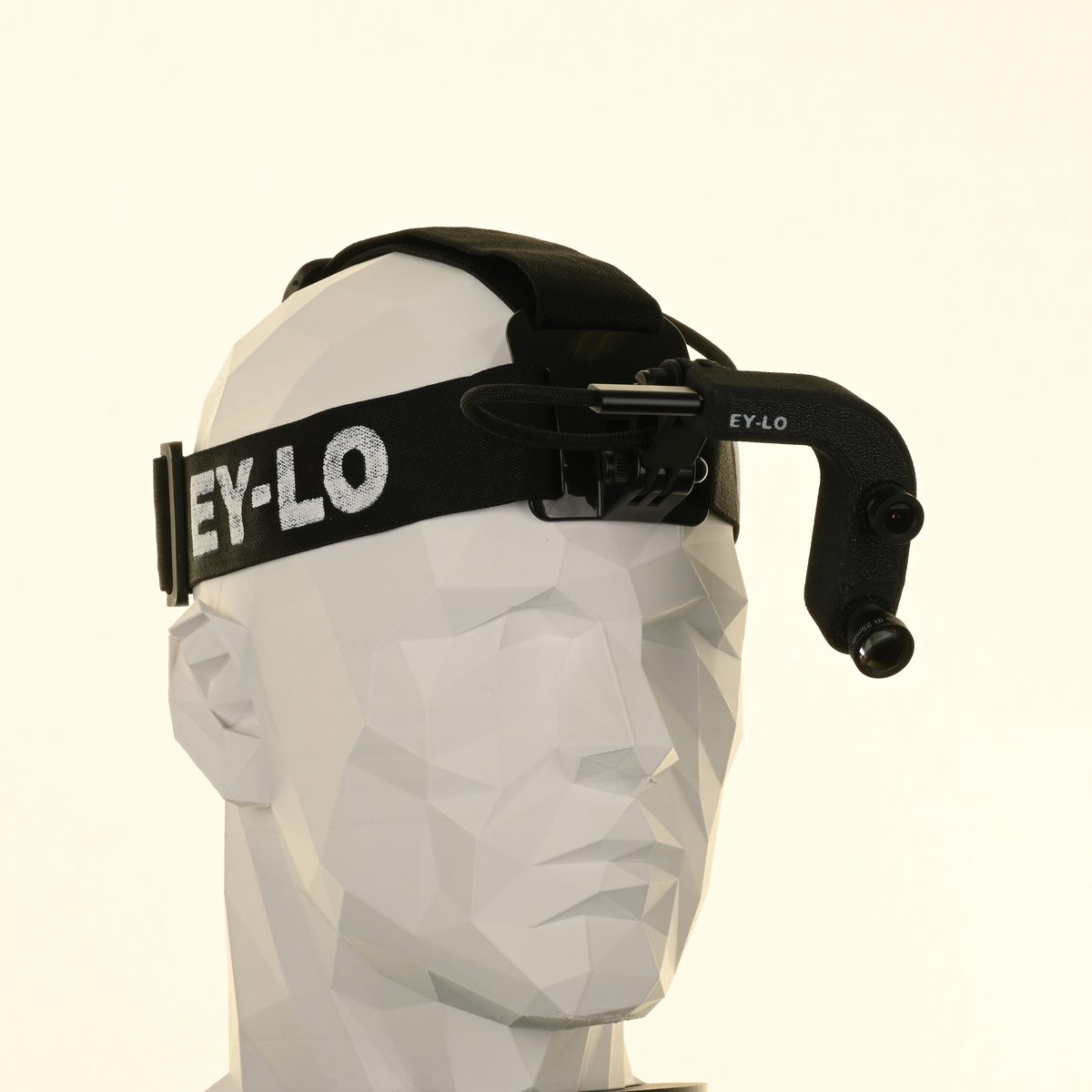 EY-LO Kamerasystem am Kopfmodell
